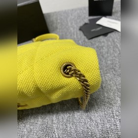 Новая модель Lou от Saint Laurent. Новая сумка из парусины с обла