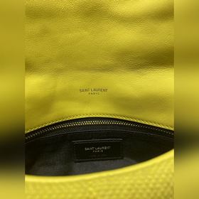 Новая модель Lou от Saint Laurent. Новая сумка из парусины с обла