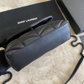 Сумка Saint Laurent YSL LOULOU PUFFER мини, складывается вдвое, н