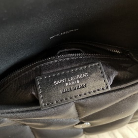 Сумка Saint Laurent YSL LOULOU PUFFER мини, складывается вдвое, н