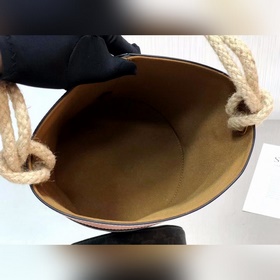 Новинка BUCKET CORDE сумка-ведро с логотипом 16868 Желто-коричнев