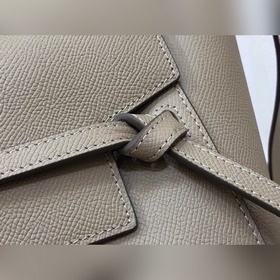 20 см в наличии BELT NANO Сумка из зернистой кожи Модель Су Мин Ю