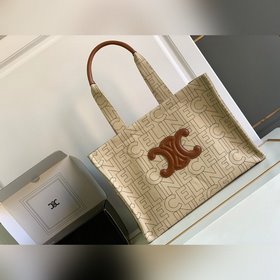 23s Новинка CABAS THAIS Большая сумка для покупок с вышитым Триум