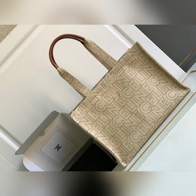 23s Новинка CABAS THAIS Большая сумка для покупок с вышитым Триум