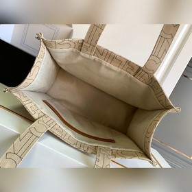 23s Новинка CABAS THAIS Большая сумка для покупок с вышитым Триум