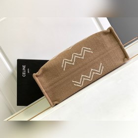 Новинка CABAS THAIS Большая сумка для покупок с вышитым принтом Т