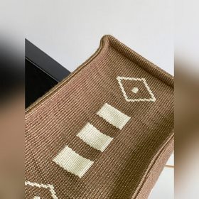 Новинка CABAS THAIS Большая сумка для покупок с вышитым принтом Т