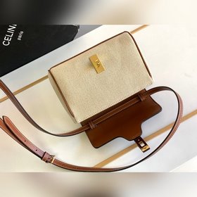 Новинки весны 2023 года | CELIN* SOFT 16 мини-сумка из гладкой ко