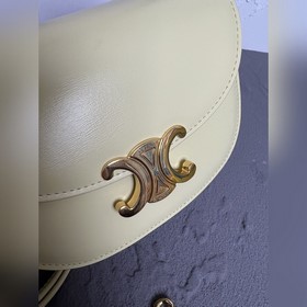 CELINE-23 Новая весенняя коллекция Mini Besace Сумка из гладкой к