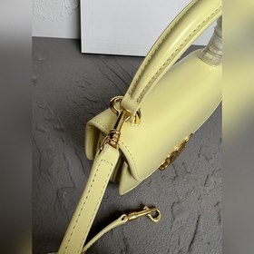 CELINE-23 Новая весенняя коллекция Mini Besace Сумка из гладкой к