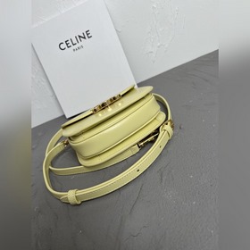 CELINE-23 Новая весенняя коллекция Mini Besace Сумка из гладкой к