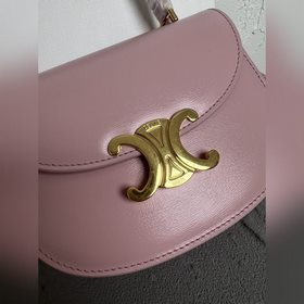 CELINE-23 Новая весенняя коллекция Mini Besace Сумка из гладкой к