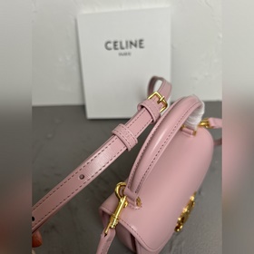 CELINE-23 Новая весенняя коллекция Mini Besace Сумка из гладкой к