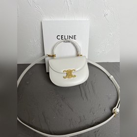 CELINE-23 Новая весенняя коллекция Mini Besace Сумка из гладкой к