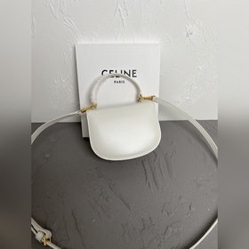 CELINE-23 Новая весенняя коллекция Mini Besace Сумка из гладкой к