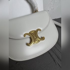CELINE-23 Новая весенняя коллекция Mini Besace Сумка из гладкой к