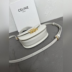 CELINE-23 Новая весенняя коллекция Mini Besace Сумка из гладкой к