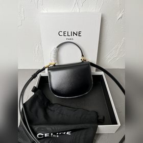 CELINE-23 Новая весенняя коллекция Mini Besace Сумка из гладкой к