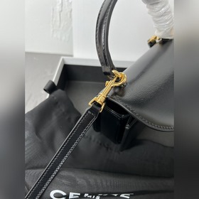 CELINE-23 Новая весенняя коллекция Mini Besace Сумка из гладкой к