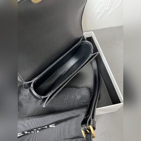 CELINE-23 Новая весенняя коллекция Mini Besace Сумка из гладкой к
