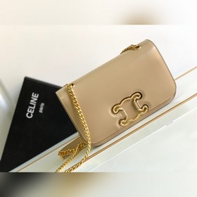 Новинки зимы | Средняя сумка через плечо TRIOMPHE FRAME из кожи б