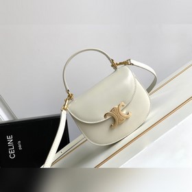 Новинка ранней весны： сумка Mini Besace из гладкой кожи в стиле Т