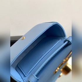 Ограниченный небесно-голубой Импортный внешний слой из коровьей к