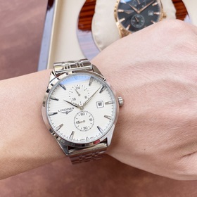 Элегантные мужские часы Longines с четырьмя стрелками, отличающие