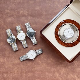 Элегантные мужские часы Longines, классический дизайн с тремя стр