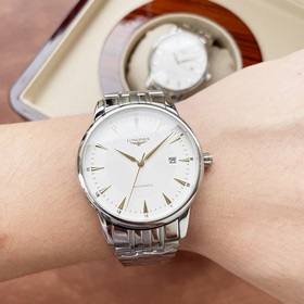 Элегантные мужские часы Longines, классический дизайн с тремя стр