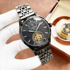 Элегантные мужские часы Longines с большим маятником и лунным кал