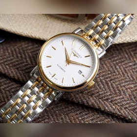 Элегантные мужские часы Longines с классическим дизайном с тремя 