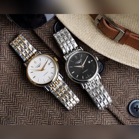 Элегантные мужские часы Longines с классическим дизайном с тремя 