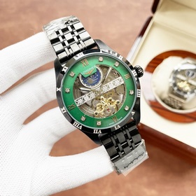 Элегантные мужские часы Longines с впечатляющим ажурным дизайном,