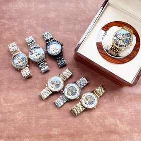 Элегантные мужские часы Longines с впечатляющим ажурным дизайном,