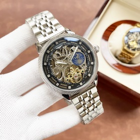 Элегантные мужские часы Longines с впечатляющим ажурным дизайном,