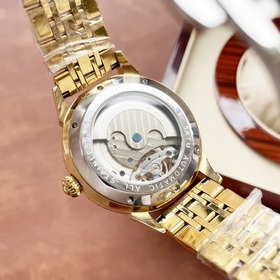 Элегантные мужские часы Longines с впечатляющим ажурным дизайном,