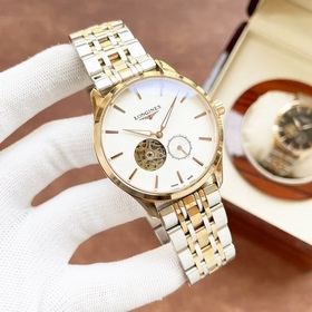 Элегантные мужские часы Longines с классическим двухстрелочным ме