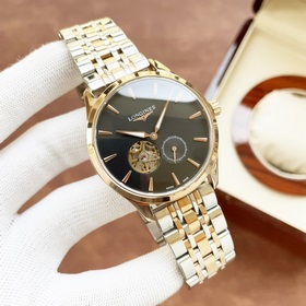 Элегантные мужские часы Longines с классическим двухстрелочным ме