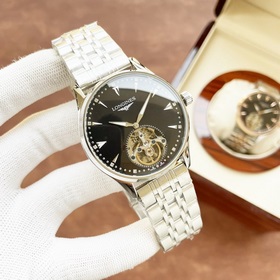 Элегантные мужские часы Longines с лаконичным дизайном с двумя ст