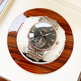 Элегантные мужские часы Longines с лаконичным дизайном с двумя ст