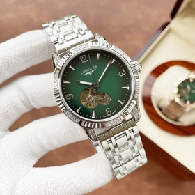 Элегантные мужские часы Longines с классическим тремя стрелками а
