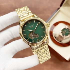 Элегантные мужские часы Longines с классическим тремя стрелками а