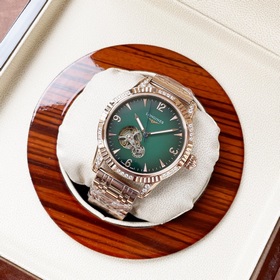 Элегантные мужские часы Longines с классическим тремя стрелками а