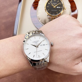 Элегантные мужские часы Longines с классическим дизайном с тремя 
