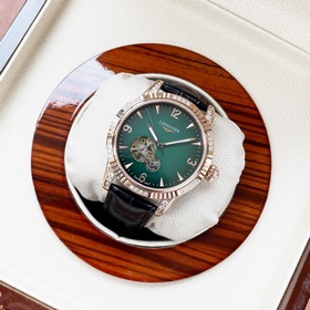 Элегантные мужские часы Longines с классическим тремя стрелками а