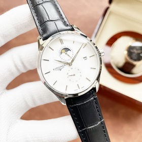 Элегантные мужские часы Longines с четырьмя стрелками указателем 
