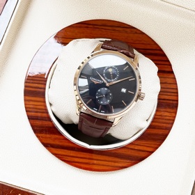 Элегантные мужские часы Longines с четырьмя стрелками указателем 