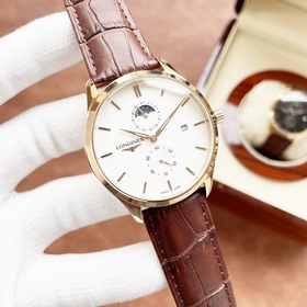 Элегантные мужские часы Longines с четырьмя стрелками указателем 