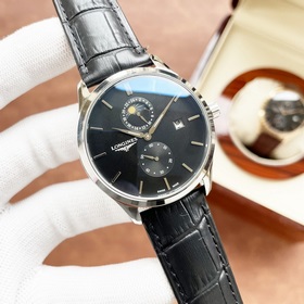 Элегантные мужские часы Longines с четырьмя стрелками указателем 